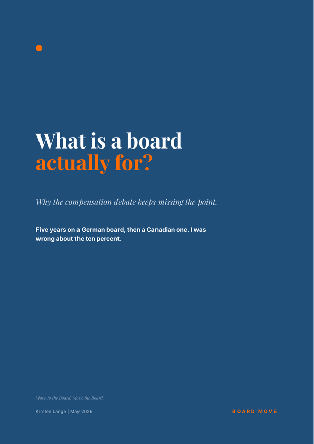 What is a board actually for Cover