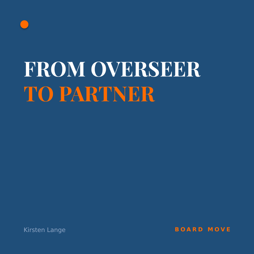 From overseer to partner